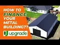 Metal Building Financing Options Home Improvement Loan with Upgrade WolfSteel Buildings