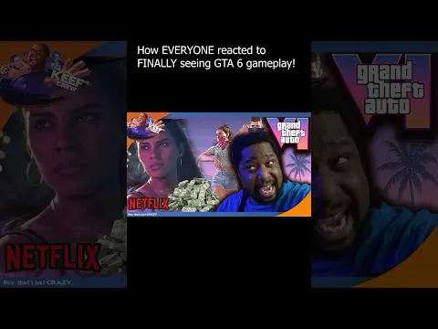 How EVERYONE reacted to FINALLY seeing GTA 6 gameplay!