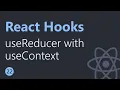 React Hooks Tutorial 22 useReducer with useContext English
