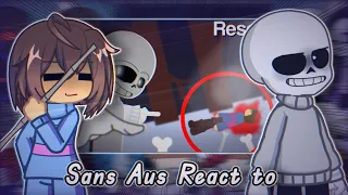 Sans aus react to Promised Sans Animation