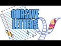 Cursive Writing Song for Kids Learn Letters A Z with Music Movement