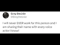 Grey DELISLE Should Be Ashamed