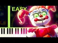 JOIN US FOR A BITE REMIX The Living Tombstone - EASY Piano Tutorial