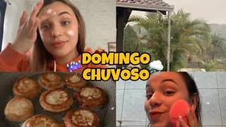 ROTINA DA TARDE NUM DOMINGO CHUVOSO!!! 🌧