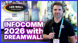 dreamwall introduces u s based microled video wall brand at infocomm 2026