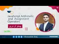 Lec JavaScript Arithmetic and Assignment Operators