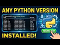 How to Install Python on Windows 11 with Winget Choose Any Python Version