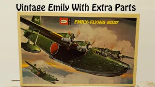 Vintage Emily Flying Boat Kit Review 1/72 scale