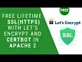 How to get free HTTPS certificate with Let s Encrypt and Certbot in apache 2