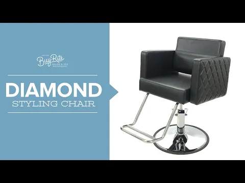 Diamond Styling Chair by Buy-Rite Beauty | Luxury Design & Ultimate Salon Comfort