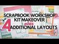 Make More Layouts from a Scrapbook Kit Beach Time Scrapbook Kit Makeover