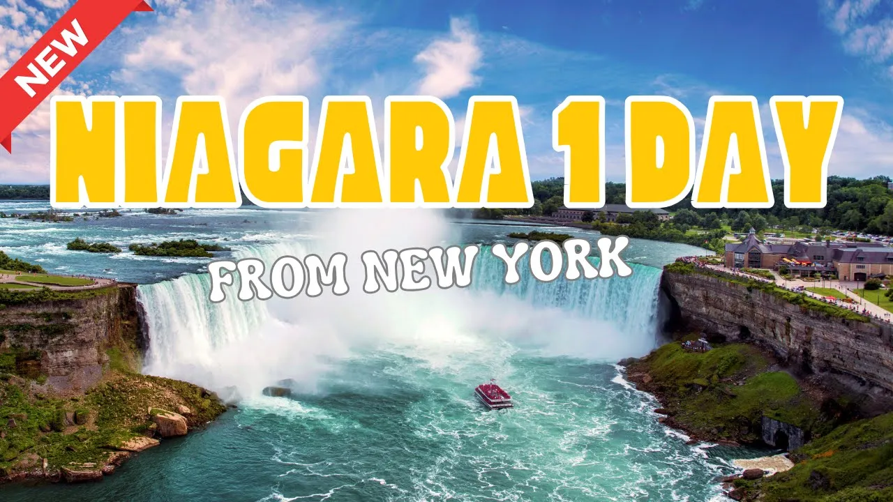 【ニューヨーク発着・往復飛行機利用】ナイアガラの滝 日帰りツアー予約（アメリカ側／カナダ側制覇）＜日本語ガイド／ホテル送迎または空港集合＞by  JTB USA, Inc.