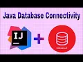 How to connect Oracle Database and Java IntelliJ IDEA Java Database Connectivity JDBC tutorial