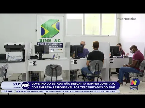 Governo do Estado não descarta romper contrato com empresa responsável por terceirizados do Sine