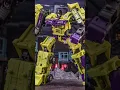 Transformers DX9 Devastator stop motion