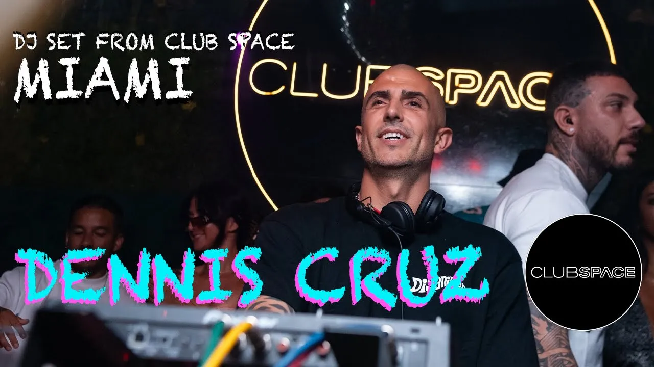 DENNIS CRUZ @ Club Space Miami -SUNRISE DJ SET presented by Link Miami Rebels