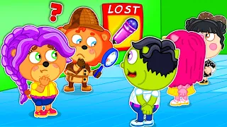 Lion Family | Who Stole Lucy Idol’s Mic ! Detective Story | Cartoon for Kids
