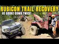 TWICE Broken follow this 4-Day Rubicon Trail Recovery Another Abandoned 2021 392 Jeep JL WFO