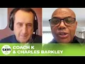 Charles Barkley and Coach K Discuss the NCAA Tournament SiriusXM