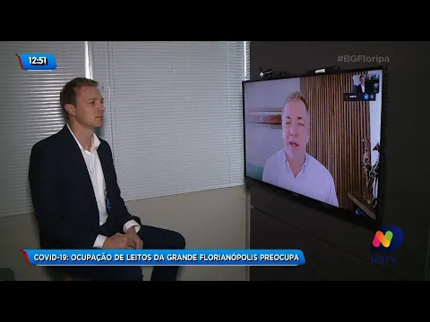 Covid-19: ocupação de leitos da Grande Florianópolis preocupa