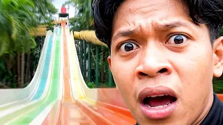 Liburan di Wahana Seluncuran Yang Paling di Takuti Banyak Orang | Vlog Akbar Hasri