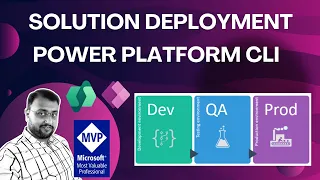 Export Import Solution using Power Platform CLI