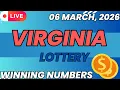 Virginia Day Lottery Results For - 06 Mar 2026