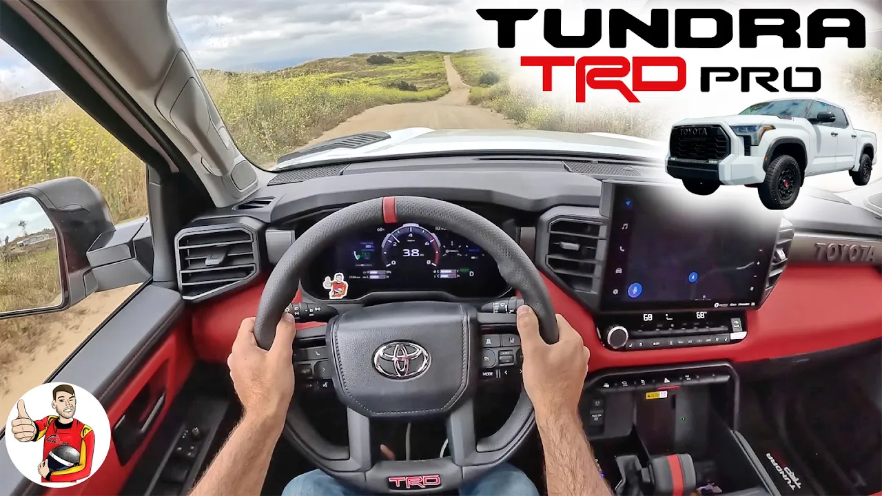 The 2023 Toyota Tundra TRD Pro is Tough, Not Terrifying (POV Drive Review)