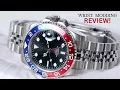 Seiko GMT MOD Pepsi - GMT Master MOD