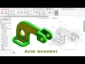Solidworks Tutorial Exercise Arm bracket