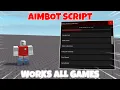 UNIVERSAL Aimbot Script NO KEY Works All Games PASTEBIN MOBILE PC