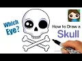 How to Draw a Skull and Cross Bones Easy