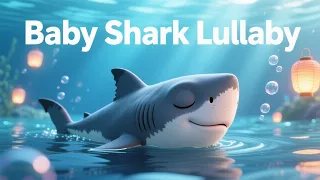 Baby Shark Lullaby 🦈 | Bedtime Sleep Music for Kids | Soothing Underwater Dream Journey