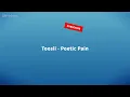Toosii - Poetic Pain (Lyrics)