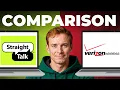 Straight Talk Wireless vs Verizon Wireless Full Review - Features Strengths Weaknesses