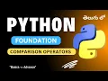 18 Comparison Operators in Python Python Tutorial in Telugu
