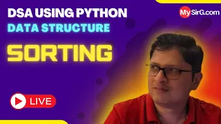 Sorting DSA using Python MySirG