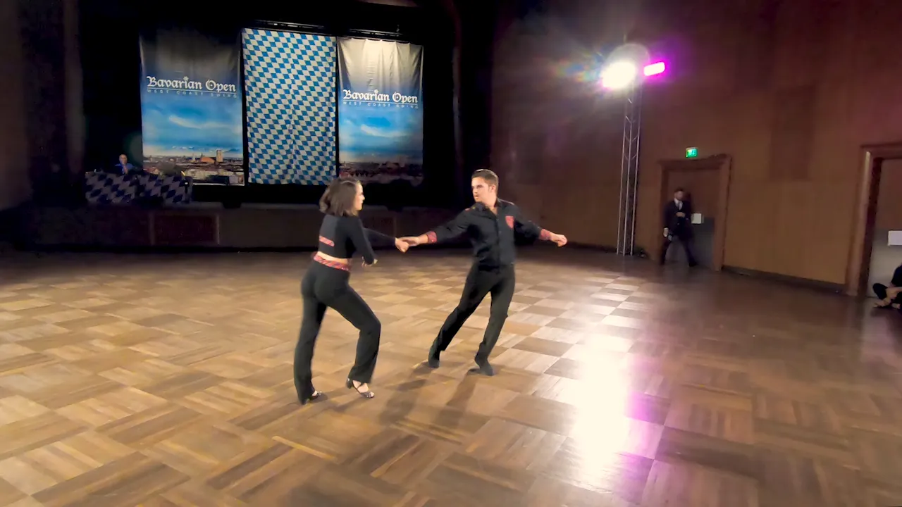 Byron Brunerie & Melodie Paletta - 3rd place Rising Star - Bavarian Open 2019