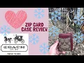 ZIP CARD CASE FROM COACH HOW I USE IT AND WHAT FITS IN IT