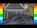 Drawing and Coloring Dinosaur Color Pages Download - How to Draw Jurassic World