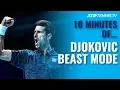 Download Lagu 10 MINUTES OF: Novak Djokovic 'Beast Mode' Tennis 🤯