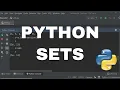 Sets in Python Python Sets methods Operations Python Programming Tutorial