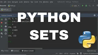 Sets in Python Python Sets methods Operations Python Programming Tutorial