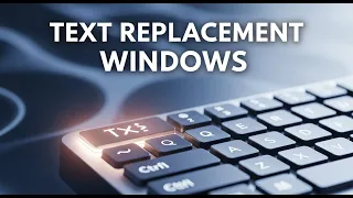 Text Replacement on Windows Activate Text Replacement on Laptop or PC