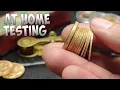 Testing 10 Half Sovereigns Without Expensive Equipment