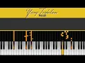 Download Lagu YANG TERDALAM - Noah ( Piano Cover \u0026 Lyrics ) | karaoke | tutorial |