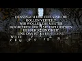 Curse feat.  Silbermond - Bis zum Schluss - Lyrics Video