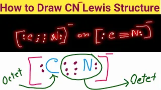 How do you draw the Lewis structure for CN - Lewis Dot Structure of CN