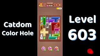 Catdom Color Hole Level 603 Screenshot