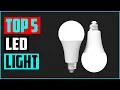 Top 5 Best 3 Way LED Light Bulbs in 2026 Reviews
